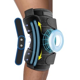 Rodillera Ortopédica y Deportiva de Sujeción Menisco Ligamento,Rodillera Ortopedica para Hombre y Mujer para Tendinitis,Ligamentos,Rotuliano, Dolor...