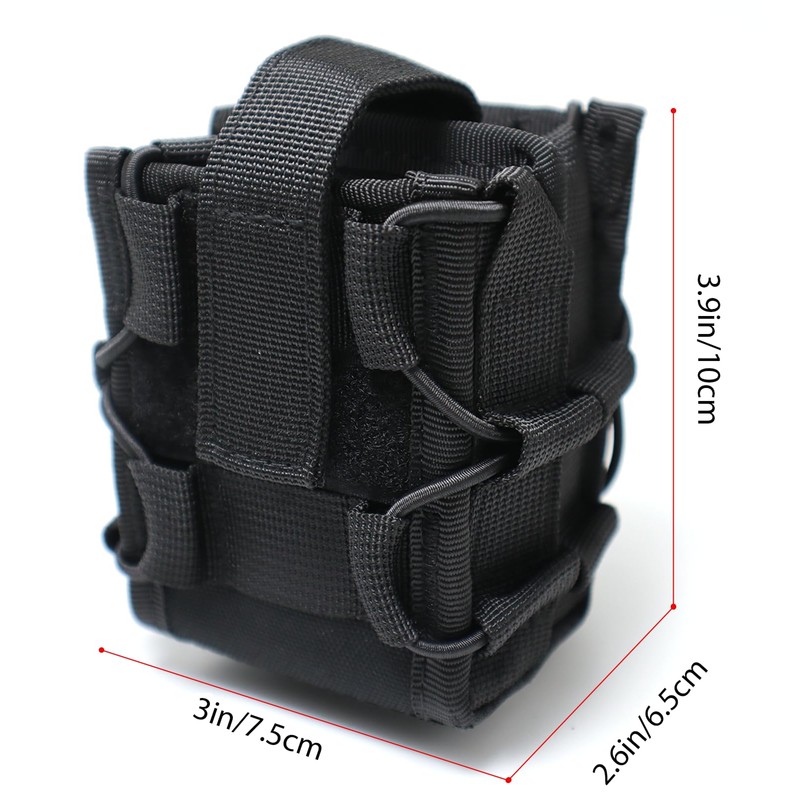 Double Handcuff Pouch ASP Handcuff Case for Vest Molle Handcuff