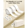 MakeID L1-C Label Maker Tape, 9mm x 4m (0.35" x