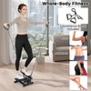 GYMAX Steppers for Exercise at Home, Hydraulic Mini Stair Stepper