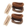 Gatuida 8Pcs Seamless Hair Ties for Women Soft Elastic Ponytail