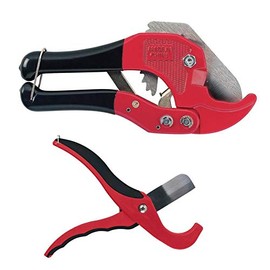 Orbit 2 Pack PVC & Poly Pipe Cutter Set: 2 Inch Poly Pipe Cutter and 1/2 in. to 1 in. PVC Cutti.
