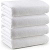 Orighty - Toallas de baño de tacto suave, paquete de