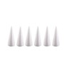 Holibanna Foam Cones 30cm White Styrofoam Cone Crafts Foam Cone