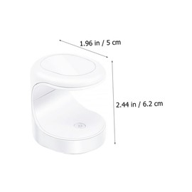 VICASKY Nail Art Lamp Quick Drying Powered Light for Home and Salon Use Convenient Desktop Dryer for All Nail Gels Including UV and LED Practical Manicure Accessory