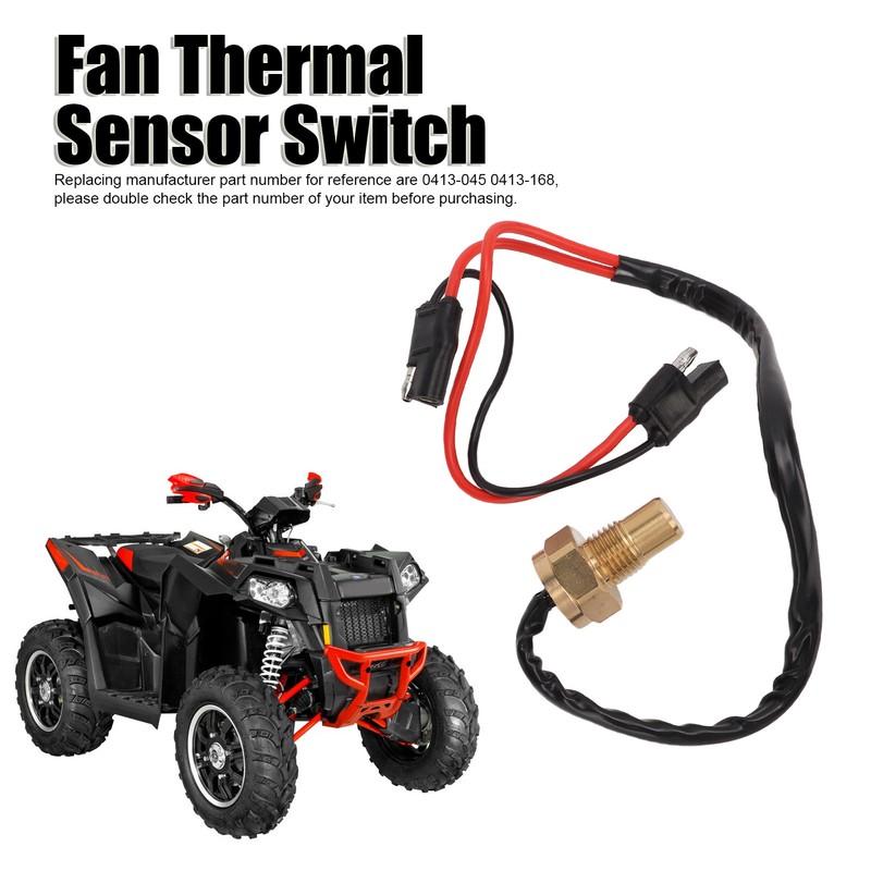 Fan Thermal Sensor Switch 0413‑045 Brass Aluminum High Strength Replacement