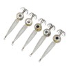 5pcs LED Octopus Hook Strong Penetration High Carbon Steel Electronic