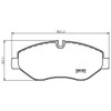 HELLA PAGID 355005521 Disc Brake Pad Set