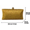 Boutique De FGG Crystal Clutch Purse for Women Formal Evening