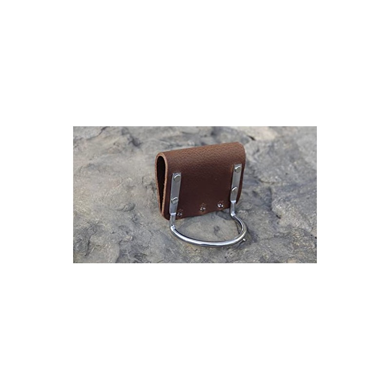 Wisemen Trading Leather Hammer, Axe, Hatchet Holder Loop Belt Tool