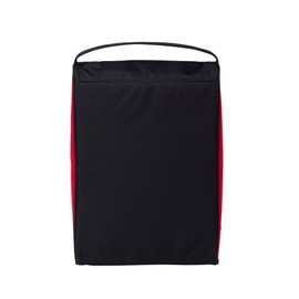 FootJoy FA25SCSB Shoe Bag, Basic Shoe Bag, Black/Red, black/red