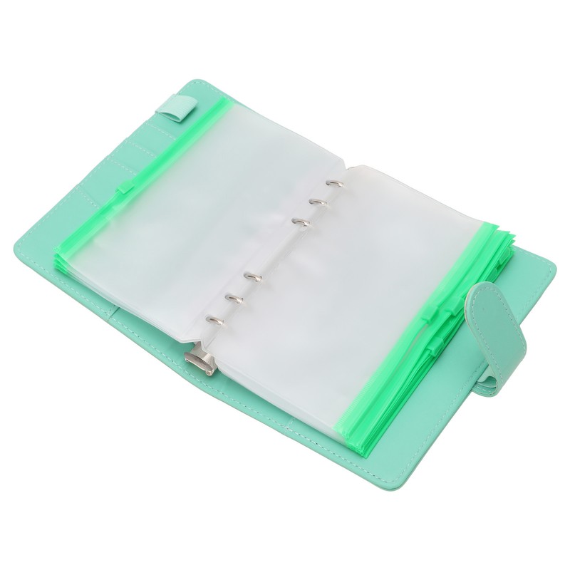 Binder Planner A6 6 Holes PVC PU Leather Sufficient Capacity