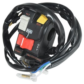 JDLLONG L/H Combination Switch 35020-HC4-004 Fits 1988-1995 for Honda FourTrax 300 TRX300 2x4 TRX300FW 4x4 Start/Choke/Light ON/Off/HI/Low