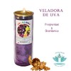 VELADORA DE UVA | ABUNDANCIA, PROSPERIDAD, EXITO, VELA AROMÁTICA DE