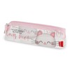Legami - Transparent Case with Zip, Pen Holder, Spacious, 19.5