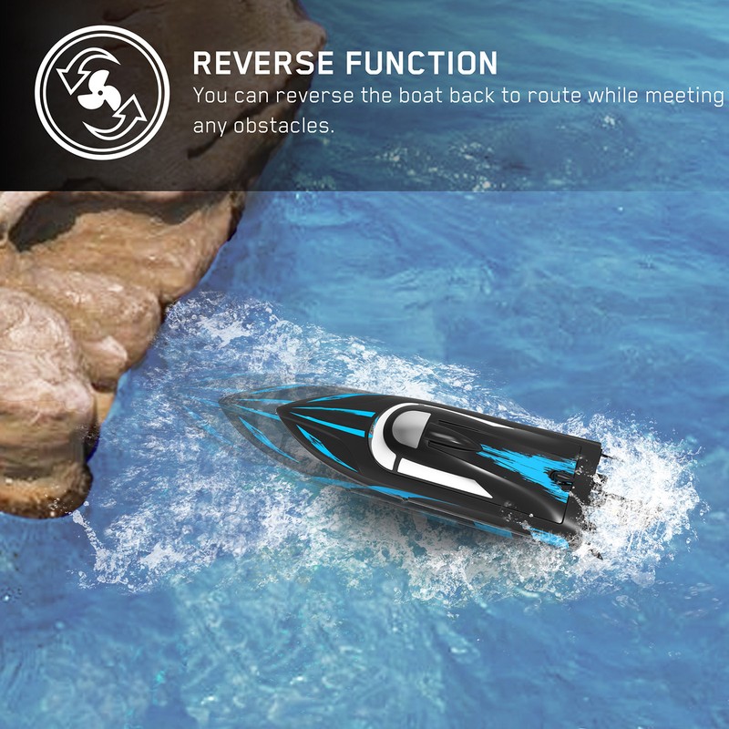 Remote Control Ship 30km/h High Speed 2.4GHz Frequency 100m Control