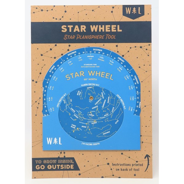 Look To The Sky Star Planisphere Wheel Easy-to-use Stargazing Tool