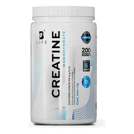Creatina Monohidratada Pura 200 Tomas Micronizada Disolución Fuerza Rendimiento Deportivo Suplemento Polvo Toda Familia Creatine Monohydrate Life