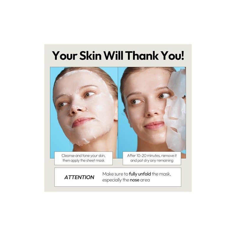 LAPCOS Mascarilla Facial - Padre (Aqua)