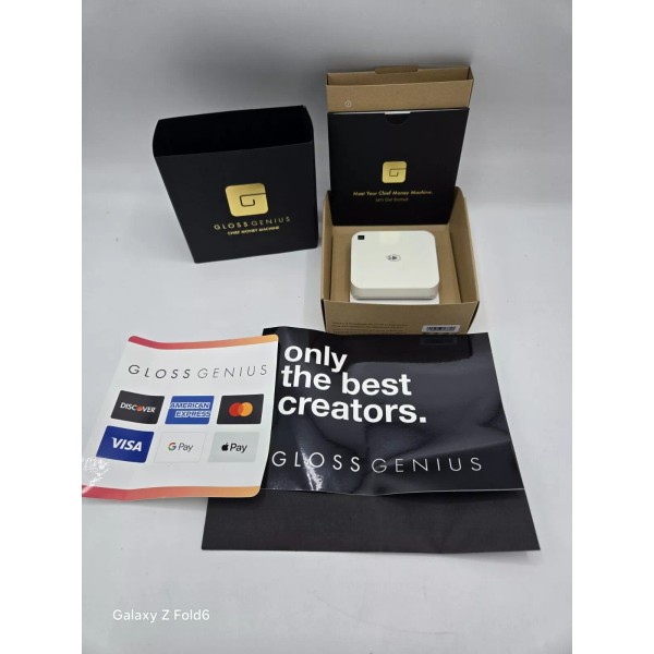 Gloss Genius Credit Card Reader Gloss Genius Chief Money Machine