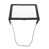 Foldable Ultrathin A4 Full Page Magnifying Glass with 3X Magnifier