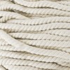 Super Soft 3 Strand Twisted Cotton Rope (Natural, 1/2 Inch