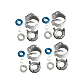 Fuel Injector Seal Kit - 4 Piece - Compatible with 2009-2017 Volkswagen Tiguan 2.0L 4-Cylinder