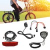 Electric Bicycle Front Rear Light Set Electric Bike Headlight Tail