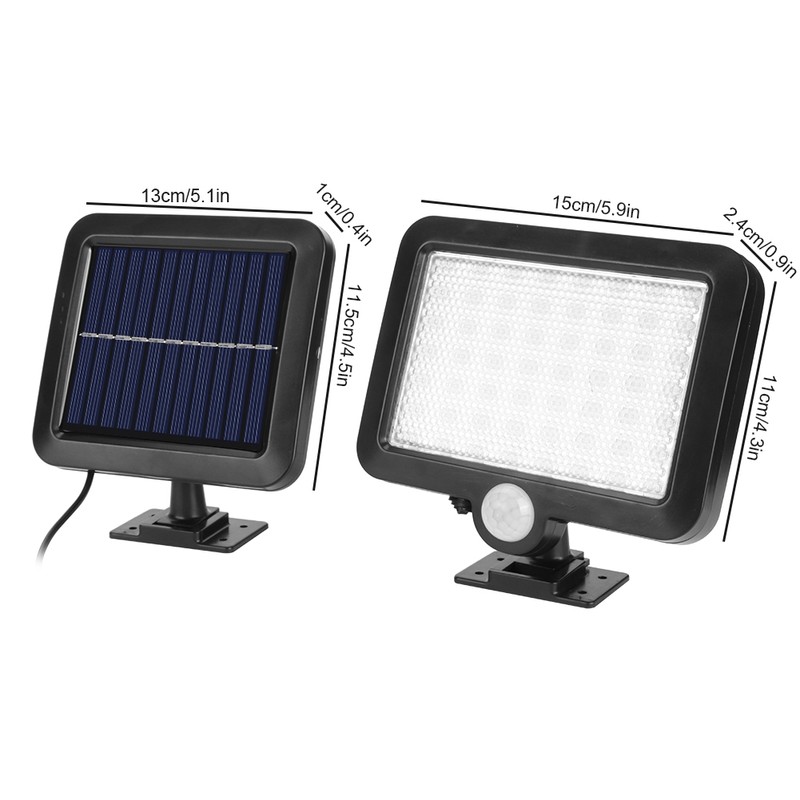 56LED Multifunctional Solar Energy Light Large Capacity Split Solar Light