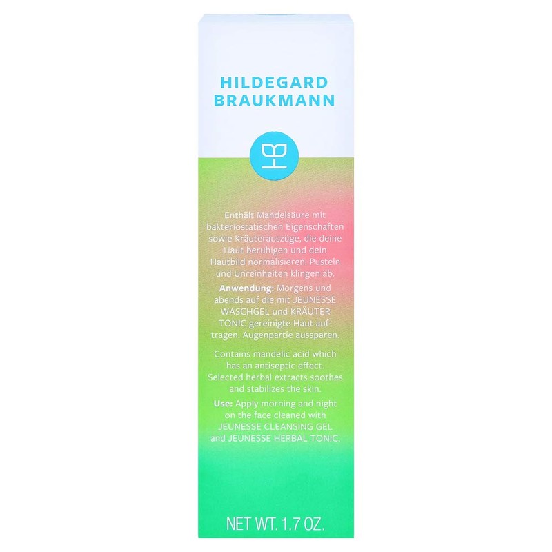 Hildegard Braukmann Jeunesse Herbal Cream Facial Gel 50 ml