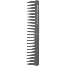Jäneke Supercomb 55871 Professional Styling Comb Carbon Comb Approx. 19 cm (Anti-Static) Highlight Comb Hair Comb Extra Coarse Teeth Curling Comb (871)