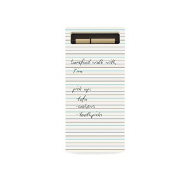 Jotb Lock Multi-Coloured Design Built In Pen and Notepad Ruled 26 x 12 cm – 60 sheets, Black