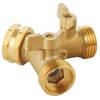 Garden Hose Splitter 2 Way Heavy Duty, Outdoor Faucet Splitter