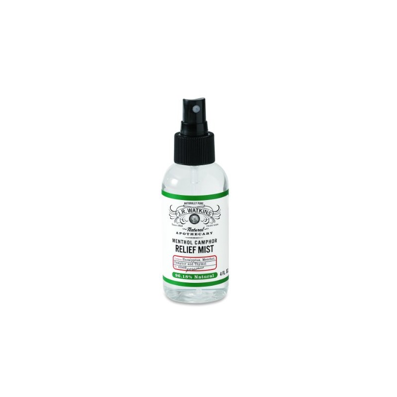 J.R. Watkins: Menthol Camphor Relief Mist, 4 oz (4 pack)
