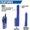 Powerful Blue High Capacity Extended 3800mAh Li-ion Battery for BaoFeng