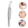IWOWHERO Mcobeauty Angled Remover Eyelid Tweezer Meibomian Gland Expressor for