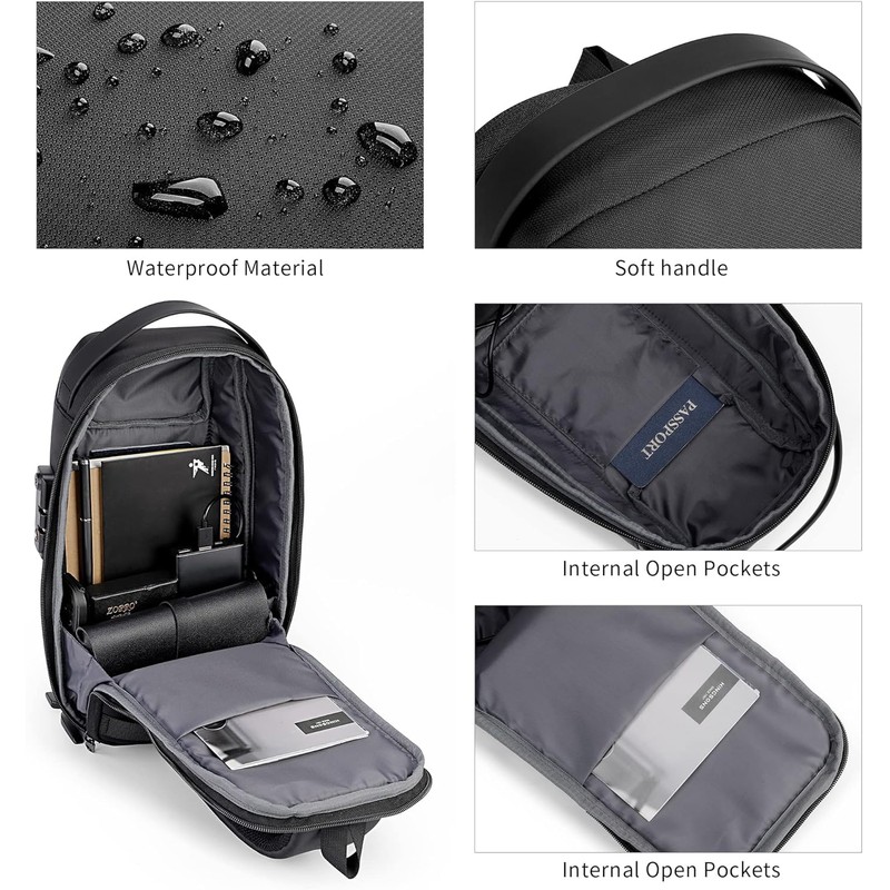 VGOAL Men's Daypack Backpacks Laptop Computer Messenger and Shoulder Bags,