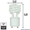 Satco S8204 15 Watt (60 Watt) 950 Lumens Mini Spiral