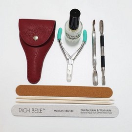 EK커머스 Self-Nipper Cuticle Care Professional Steel Nail Organizer