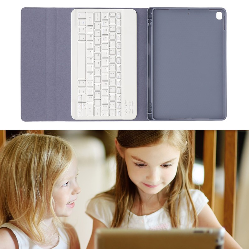Wireless Keyboard and Case Set Magnetic Removable BT Keyboard with