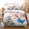 JEFFEL Horses Bed Linen Set, 135 x 200 cm, Children's