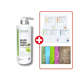 Eveever Aloe Vera 100% gel aesthetic sample paper (10 types) / 이브에버 알로에베라100%겔 에스테틱 샘플지10종