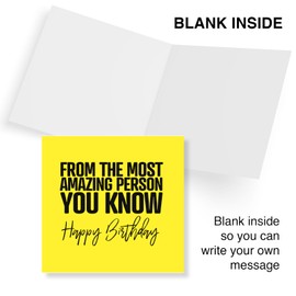 Punkcards - Funny Birthday Cards for Men, Birthday Cards for Men, Birthday Cards for Women, Funny Birthday Card, Made in UK