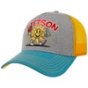 Stetson Walking Sun Trucker Cap Snapback Men's Summer, Grey-yellow, 54