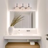 DJFHKO Vanity Lights for Bathroom Vanity Light Fixtures Chrome Vanity