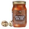 Green Jay Gourmet Spicy Pickled Quail Eggs in a Jar
