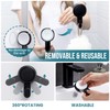 TAILI 4 Pack 360° Rotatable Powerful Suction Cup Shower Hooks