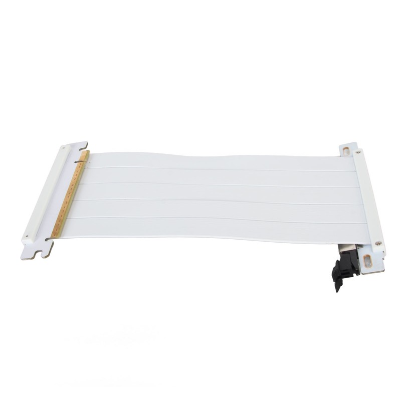 PCIE 4.0 X16 Riser Cable High Speed Flexible Double Sided