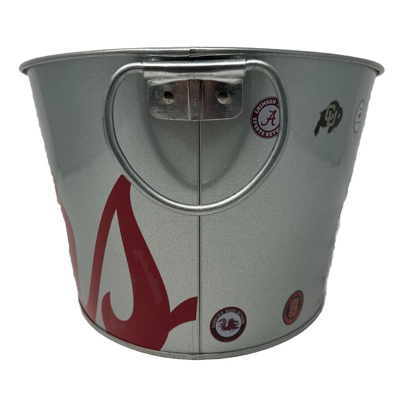 Coors Light Collegiate Oval 7.5 qt Metal Ice/Beer Bucket