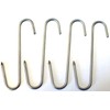 Stainless Meat Hooks, Smoker Hook, 7", 4 Pack
